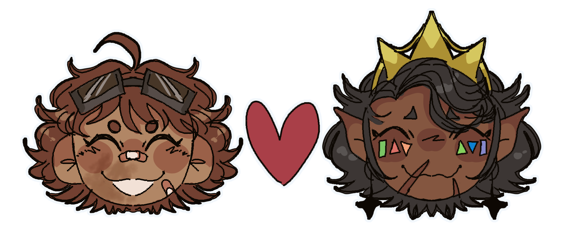 art creds ; shutupsufferin / insta !! HI DOC ILY